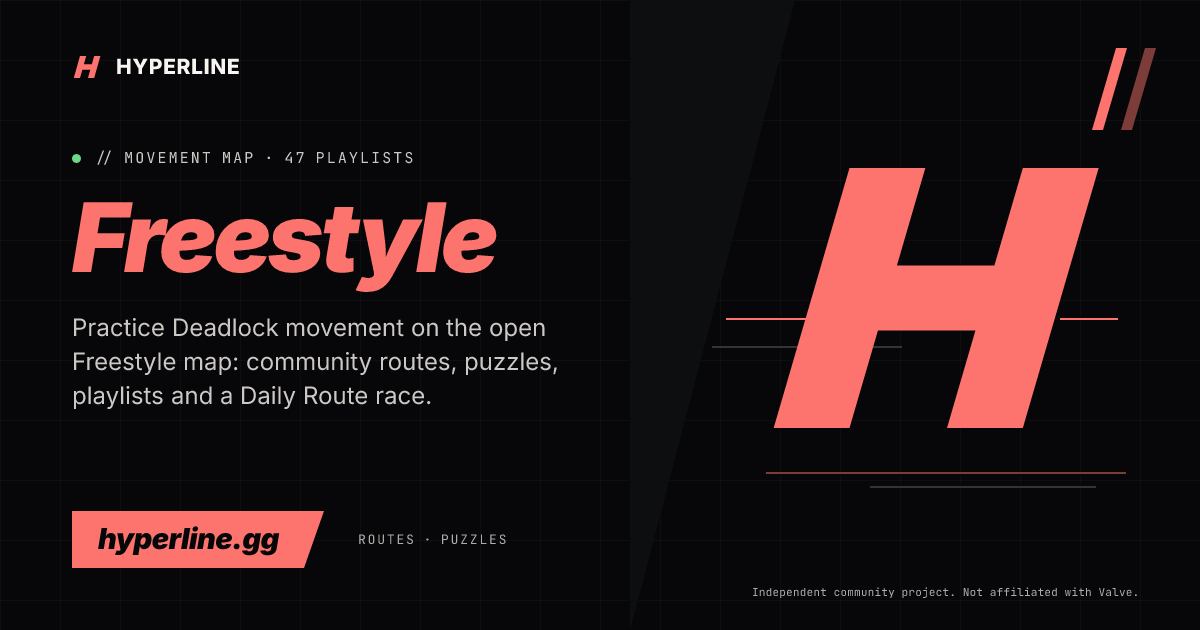 Freestyle · Deadlock movement map · Hyperline